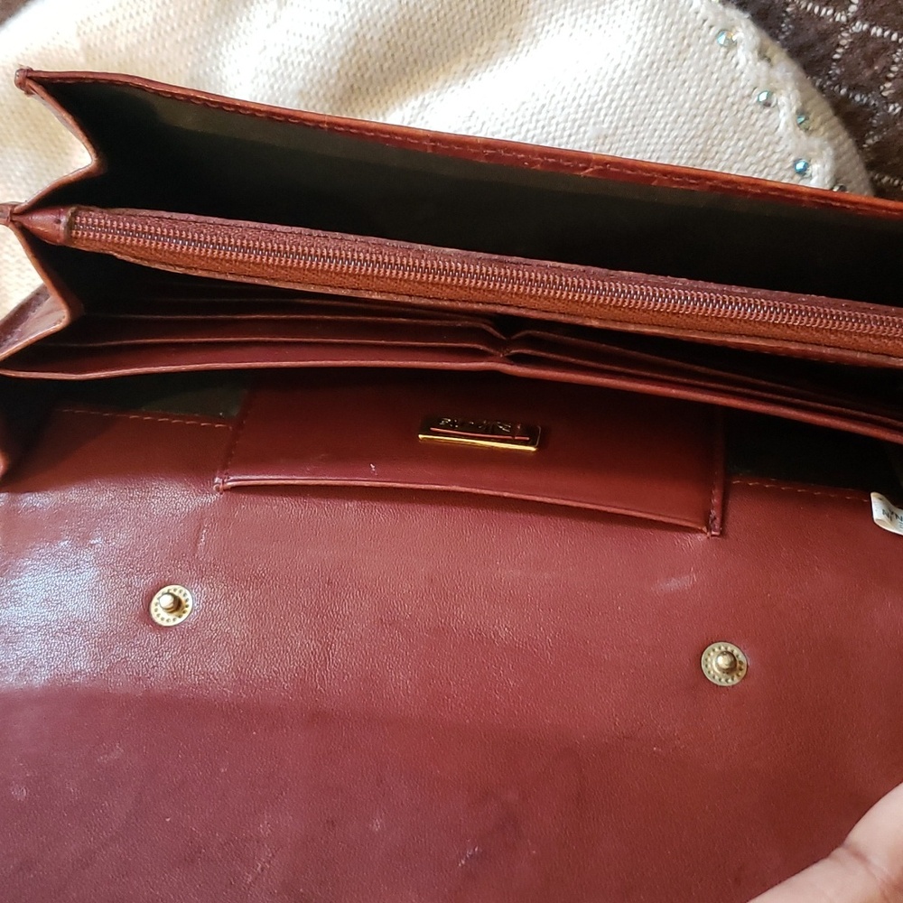 Woman's Talbots Wallet...Rust Color...Free Shippi… - image 3